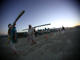 Lamplighters, Burning Man photo