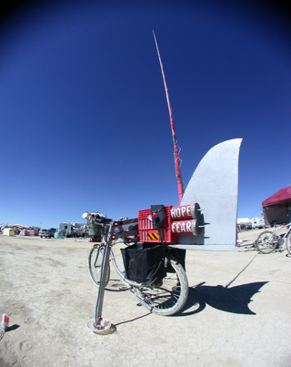 Rocket Bike, Burning Man photo