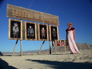 Legends of America, Burning Man photo