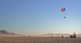 Paraplane, Burning Man photo