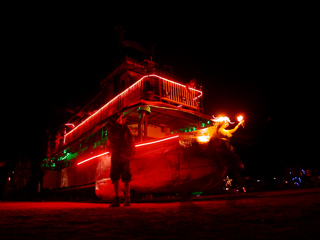 Desert Boat, Burning Man photo