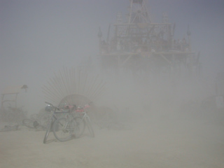 Dust Storm, Burning Man photo