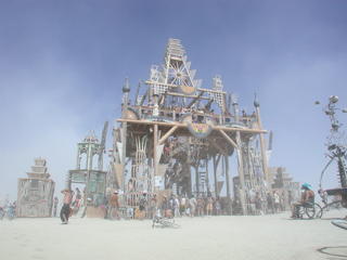 Temple, Burning Man photo