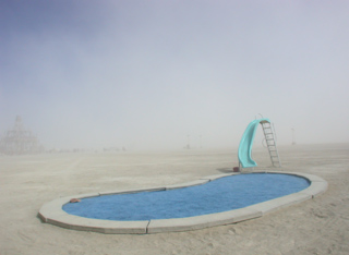 Playa Pool, Burning Man photo