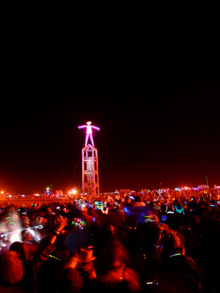 Arms Up, Burning Man photo