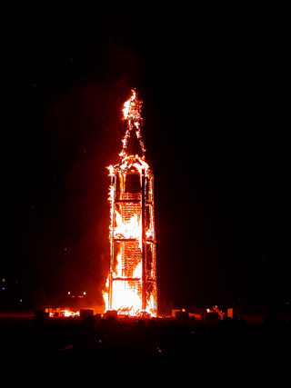 The Man On Fire, Burning Man photo