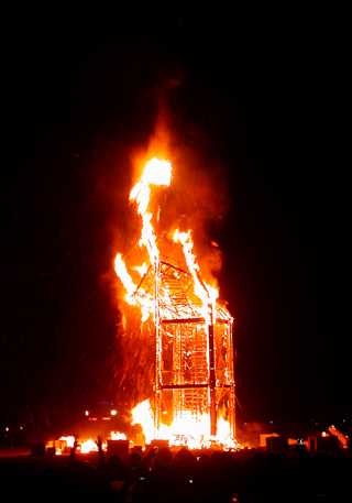 Falling Man, Burning Man photo
