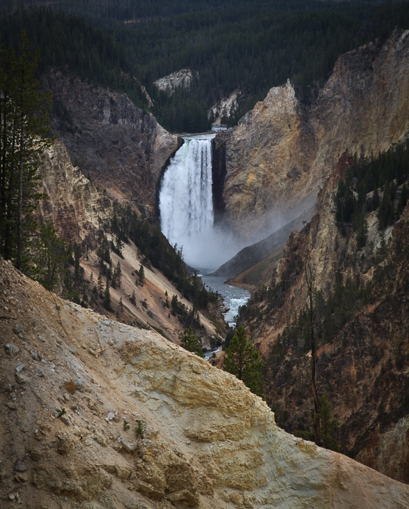 Grand Canyon of the Yellowstone, Montana photo