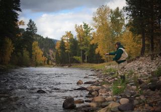 Dad Casting, Montana photo