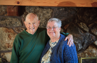 Dad and Mom, Montana photo