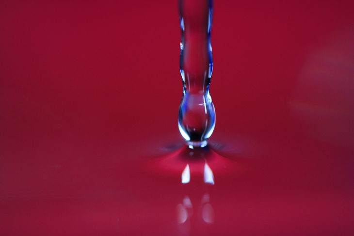 Standing Waves, Water Drop Falling II photo