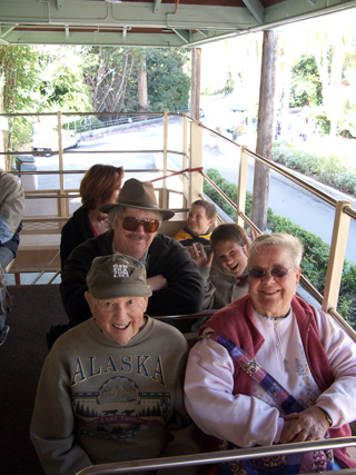 Zoo bus, San Diego photo