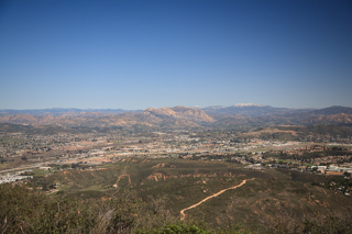 View east from Cowles Mtn., San Diego photo