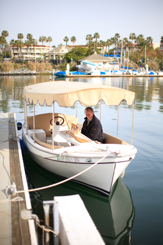 Dave aboard the Duffy, San Diego photo