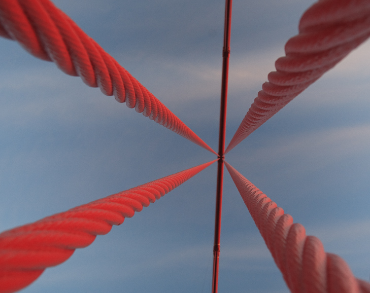 Golden Gate Bridge Cables, Rodeo Valley photo