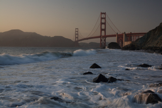 Marshall's Beach, Golden Gate Bridge photo