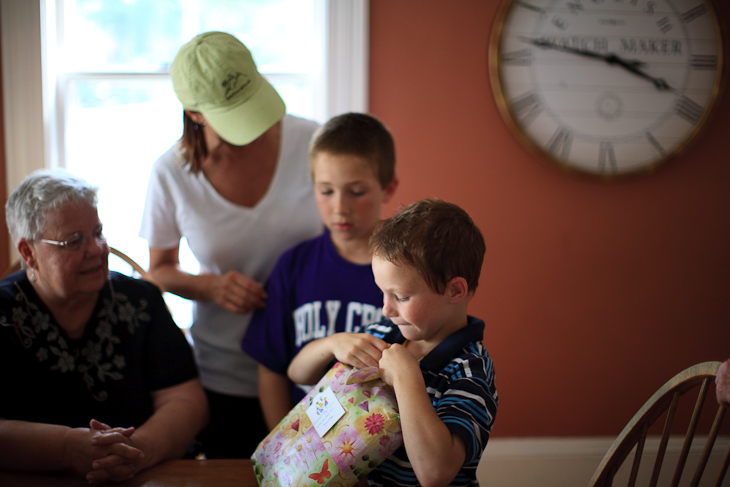 Opening Presents, Marblehead photo