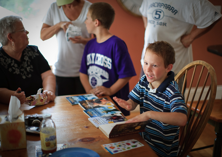 Opening Presents, Marblehead photo