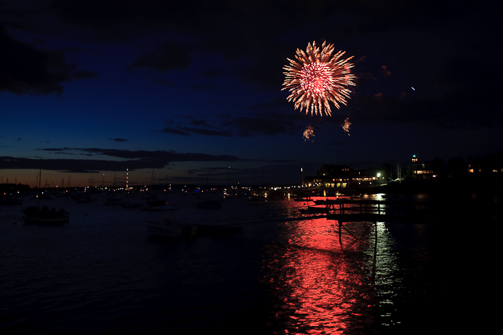 Fireworks Over Marblehead Harbor, Marblehead photo