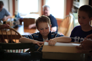 Opening Presents, Marblehead photo