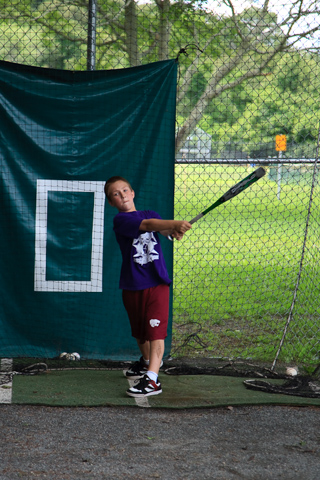Ben in the Batting Cage, Marblehead photo