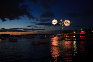 Fireworks Over Marblehead Harbor, Marblehead photo