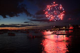 Fireworks Over Marblehead Harbor, Marblehead photo