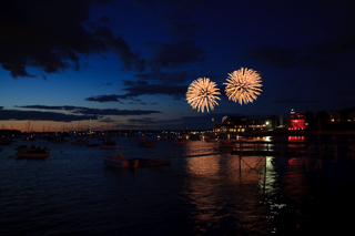 Fireworks Over Marblehead Harbor, Marblehead photo