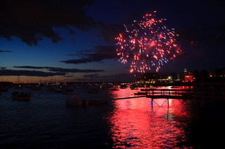 Fireworks Over Marblehead Harbor, Marblehead photo