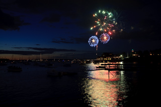 Fireworks Over Marblehead Harbor, Marblehead photo