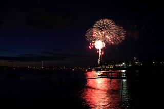 Fireworks Over Marblehead Harbor, Marblehead photo