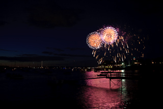 Fireworks Over Marblehead Harbor, Marblehead photo
