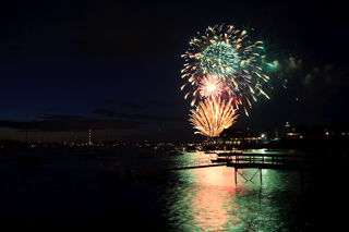 Fireworks Over Marblehead Harbor, Marblehead photo