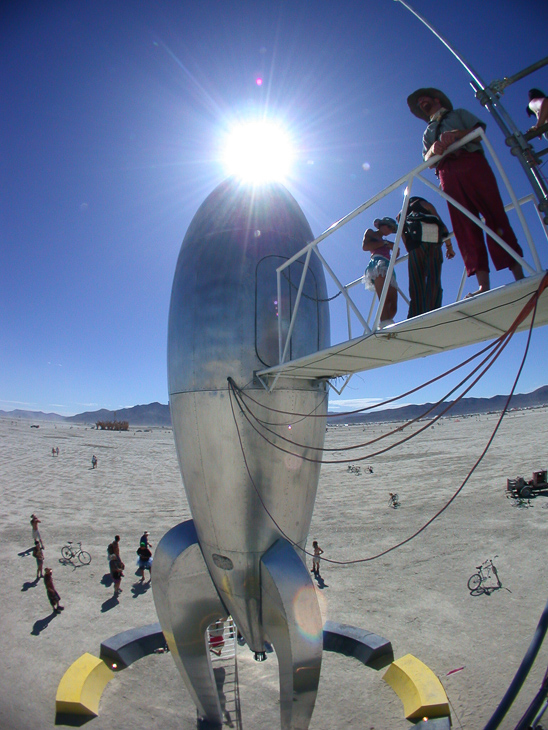 Rocket, Burning Man photo