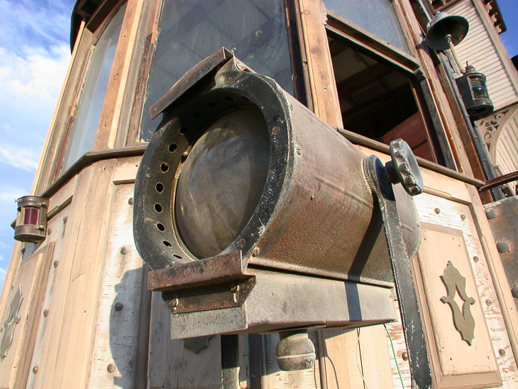 Steampunk Headlight, Burning Man photo