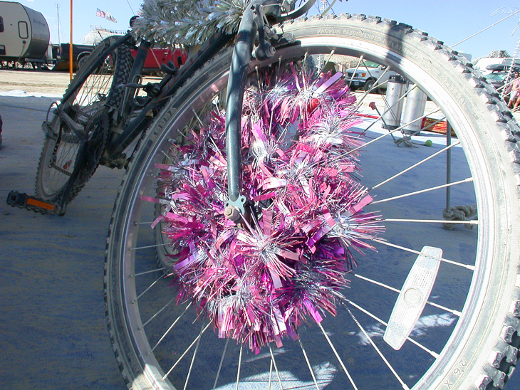 Spokes, Burning Man photo