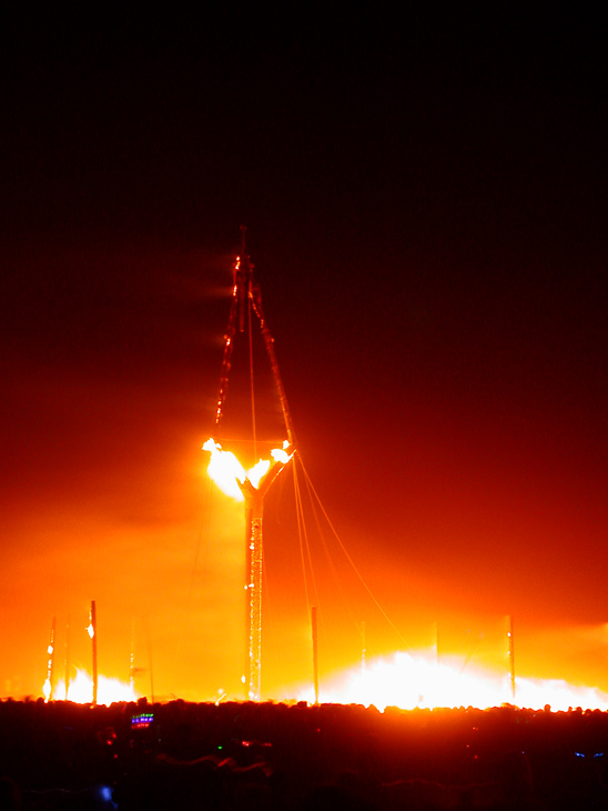 Last Legs, Burning Man photo