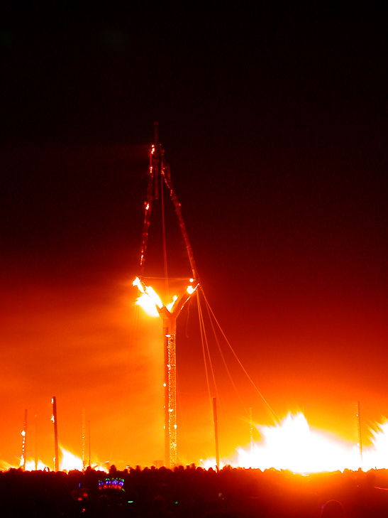 Last Legs, Burning Man photo