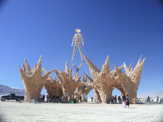 The Man, Burning Man photo