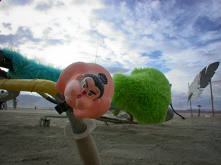 Handlebar Sumo, Burning Man photo