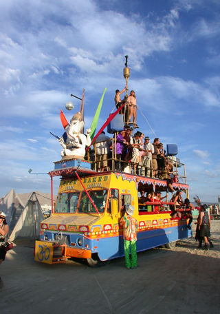 Ganesh Truck, Burning Man photo