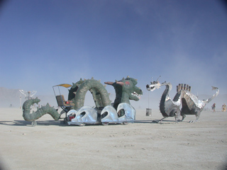 Dragon Meets Dragon, Burning Man photo