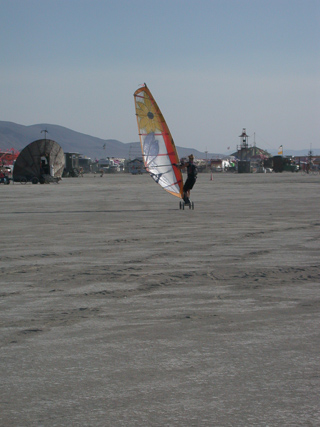 Land Surfer, Burning Man photo