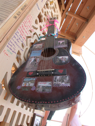 Guitar, Burning Man photo