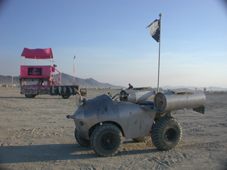Land Rocket, Burning Man photo