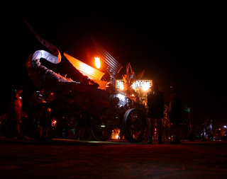 Dragon at Thunderdome, Burning Man photo