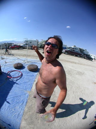 Scott, Burning Man photo