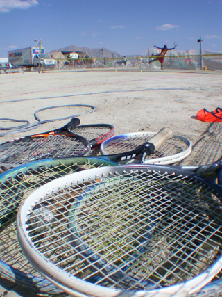 Rackets, Burning Man photo