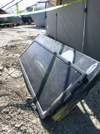 Solar Panel, Burning Man photo