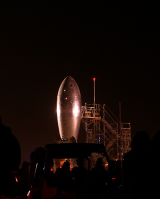 Rocket at Launch Pad, Burning Man photo